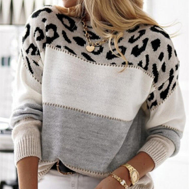 Pull tricoté stylé